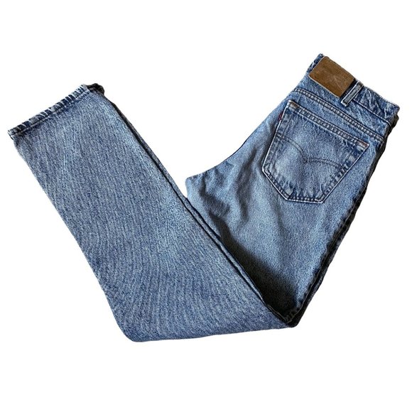 Vintage 1990 Levi’s 540 Light Wash Straight Leg Jeans